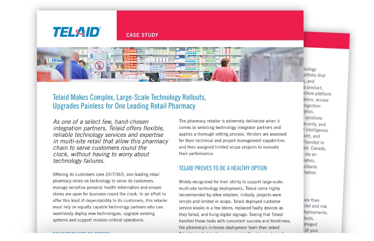 Telaid Retail Pharmacy Technology Integrations Case Study